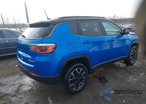 2020 Jeep Compass Trailhawk 4X4 from USA, damaged, VIN 3C4NJDDBXLT111930